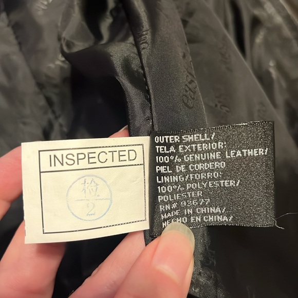 East 5th Genuine Leather Jacket 2X - Picture 8 of 8